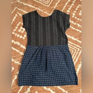 Ace & Jig large Bungalow Dress, cotton garment geometric lattice print babydoll